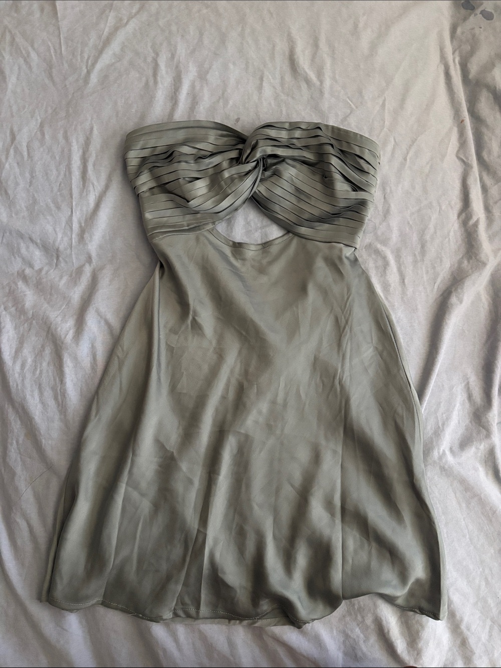 Princess Polly Strapless Twist Mini Dress